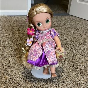 Disney Store exclusive Tangled Rapunzel Glowing hair animators collection doll